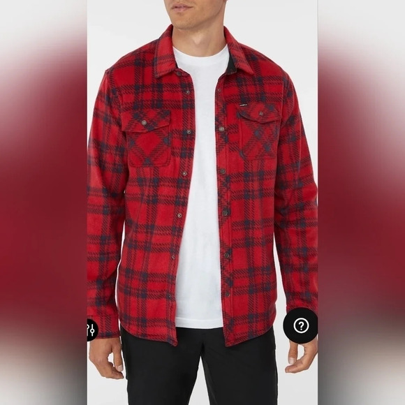 O'Neill Glacier Plaid Superfleece Flannel Shirt - Picture 5 of 10